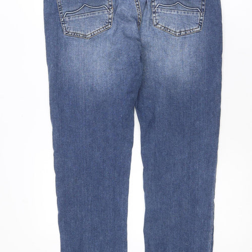 883 Police Men's Blue Regular Fit Straight Jeans W34