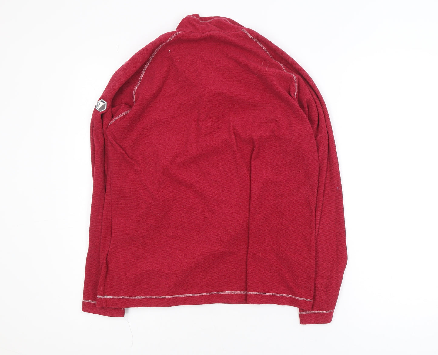 Regatta Women Red 1/4 Zip Fleece Jacket Size 14 Activewear