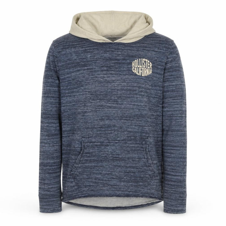 Hollister Men Blue XS Pullover Hoodie Lightweight Cotton Top