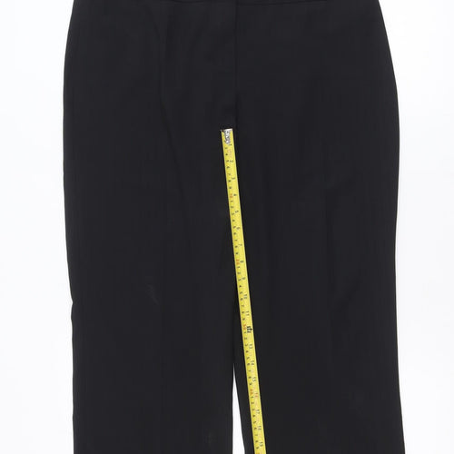Punt Roma Women Black Size 18 Classic Dress Trousers