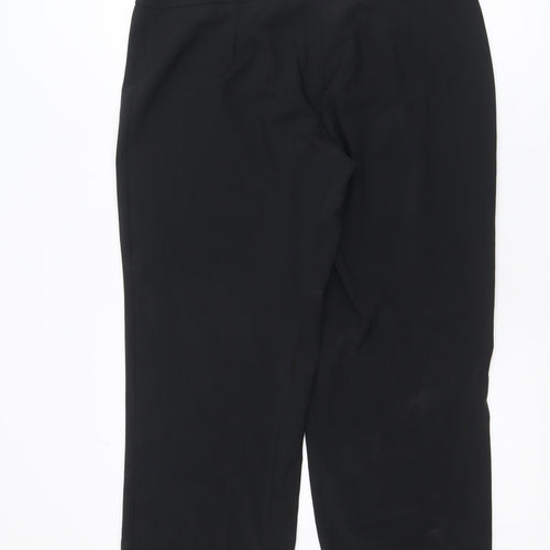 Punt Roma Women Black Size 18 Classic Dress Trousers
