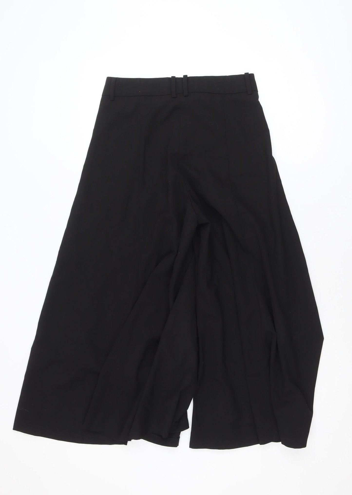 Karen by Simonsen Women's Black Wide-Leg Culottes Size 6