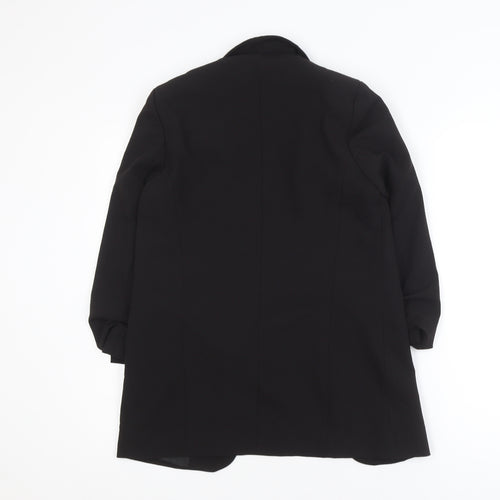 Pieces Women's Black XS Longline Blazer Jacket