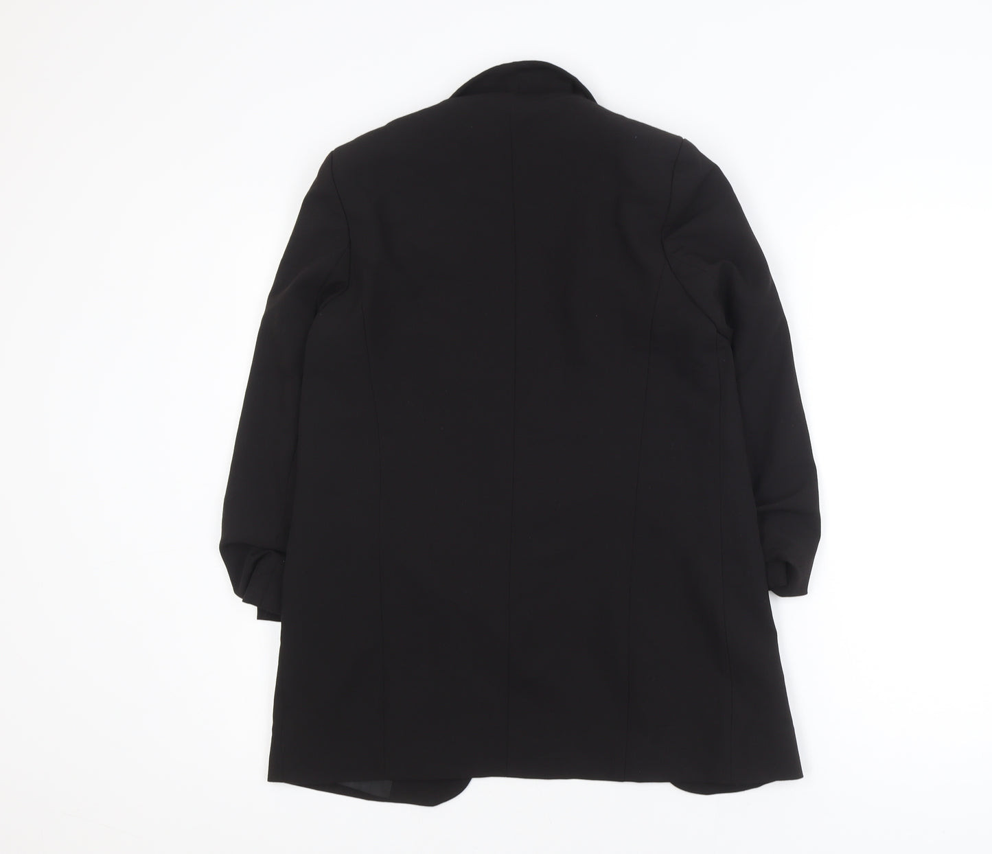Pieces Women's Black XS Longline Blazer Jacket