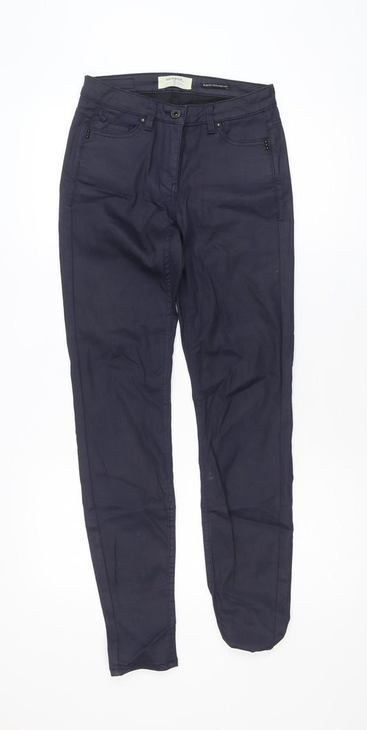 Sandwich Men Blue Slim Fit Chino Trousers Size 32