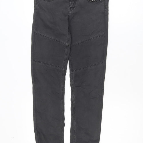 MOS MOSH Women's Black Skinny Jeans Size 24 Studded Pockets