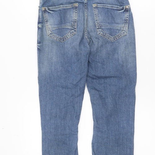 MOS MOSH Women's Blue Distressed Boyfriend Jeans Size 24