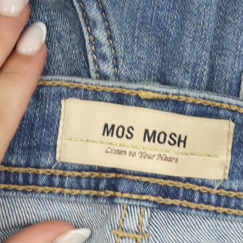 MOS MOSH Women's Blue Distressed Boyfriend Jeans Size 24