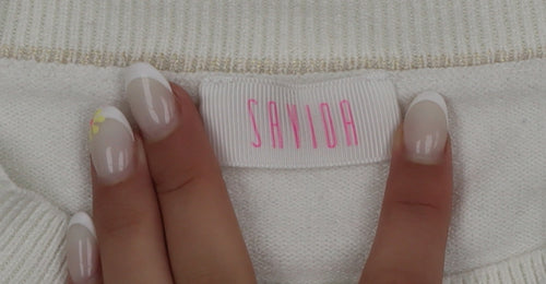 Savida Women Ivory Knit Crew Neck Pullover Jumper Size 14