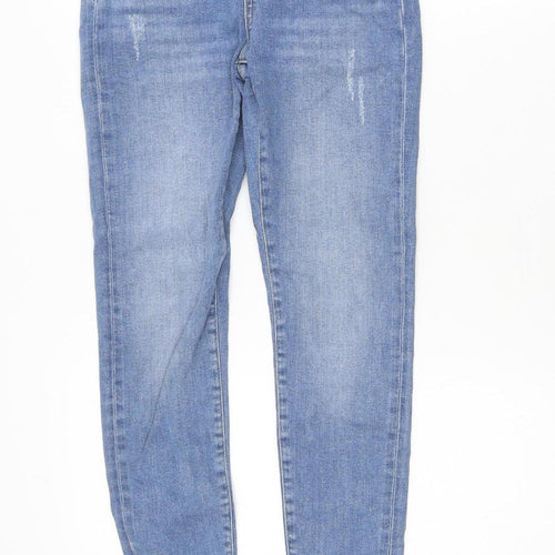 Superdry Women's Blue Skinny Stretch Jeans Size 26/30