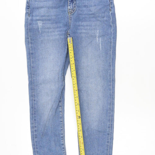 Superdry Women's Blue Skinny Stretch Jeans Size 26/30