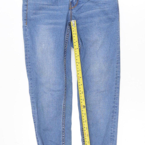 Rant & Rave Women Blue Jeans Size 8 Ankle Slim Fit Denim