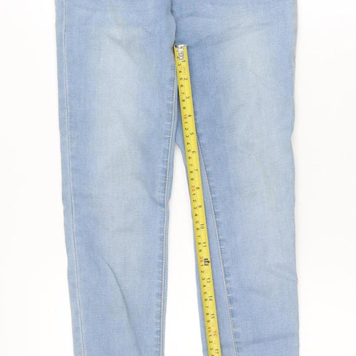 Superdry Women Blue Alexa Jegging Slim Fit Denim Jeans Size 6