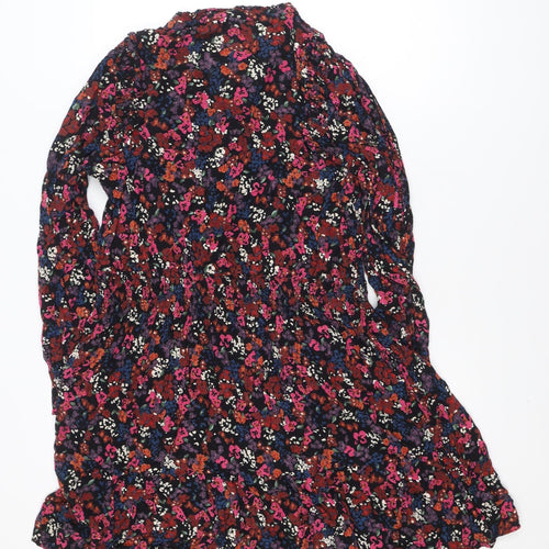 Fat Face Women's Multicoloured Floral Fit & Flare Dress Size 20