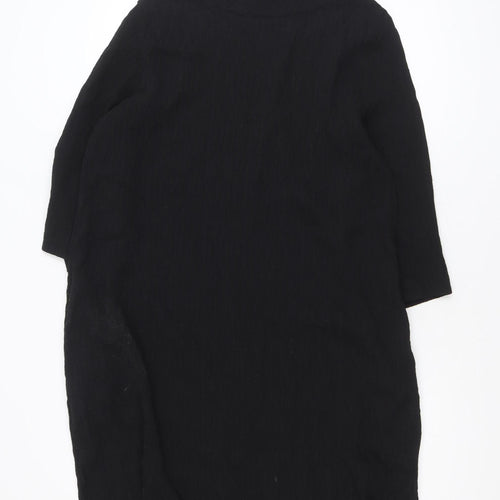 Carolyn Donnelly The Edit Women’s Black Shift Dress UK 16 3/4 Sleeve