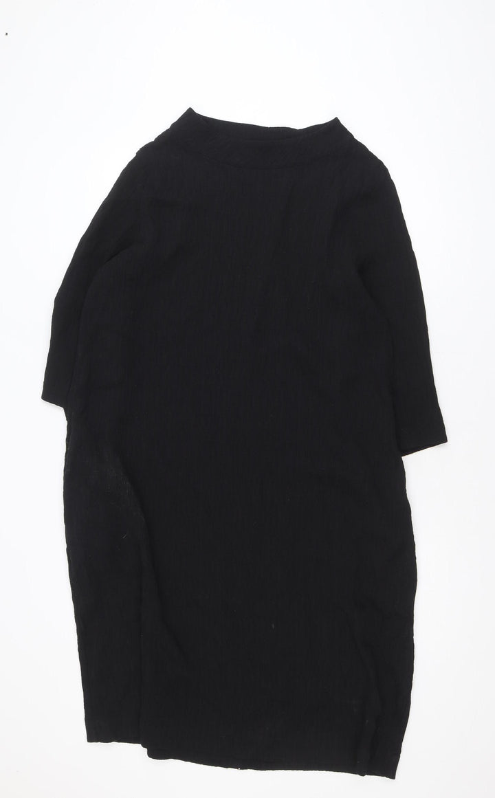 Carolyn Donnelly The Edit Women’s Black Shift Dress UK 16 3/4 Sleeve