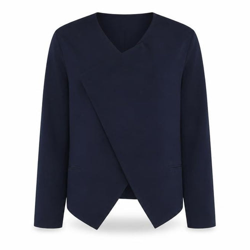 New Look Women Blue Size 14 Long Sleeve Open Cardigan