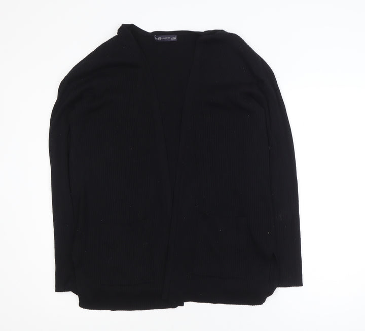 Marks and Spencer Women’s Black Large Knit Cardigan