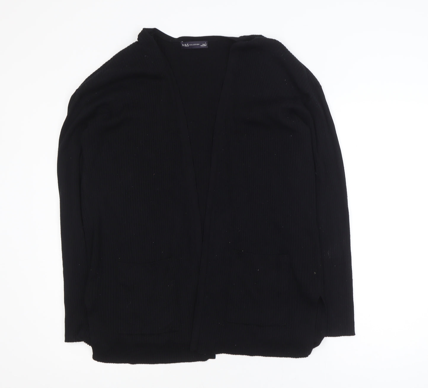 Marks and Spencer Women’s Black Large Knit Cardigan