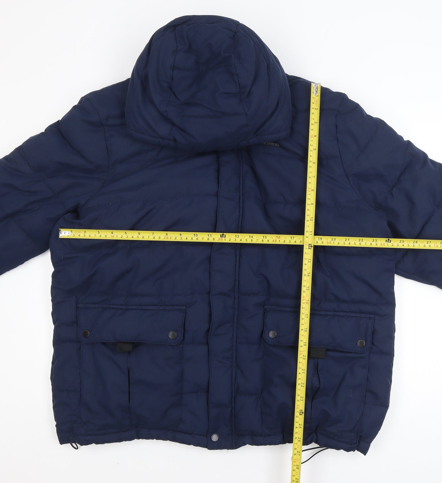 Craghoppers Men's Blue 2XL Hooded Puffer Jacket Winter Outdoor Coat