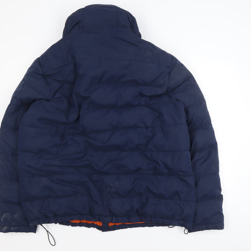 Craghoppers Men's Blue 2XL Hooded Puffer Jacket Winter Outdoor Coat