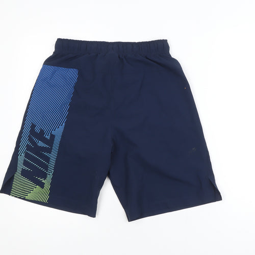 Nike Men's Blue Dri-Fit Athletic Sports Shorts Size S