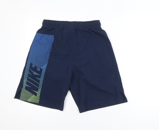 Nike Men's Blue Dri-Fit Athletic Sports Shorts Size S