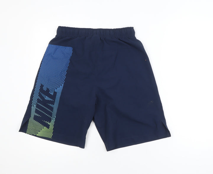 Nike Men's Blue Dri-Fit Athletic Sports Shorts Size S