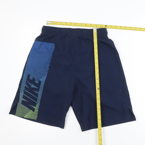 Nike Men's Blue Dri-Fit Athletic Sports Shorts Size S