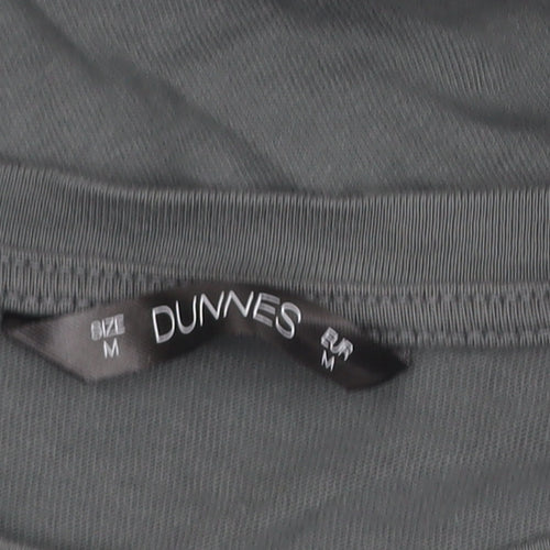 Dunnes Men's Grey Cotton Crew Neck Long Sleeve Pullover Jumper M