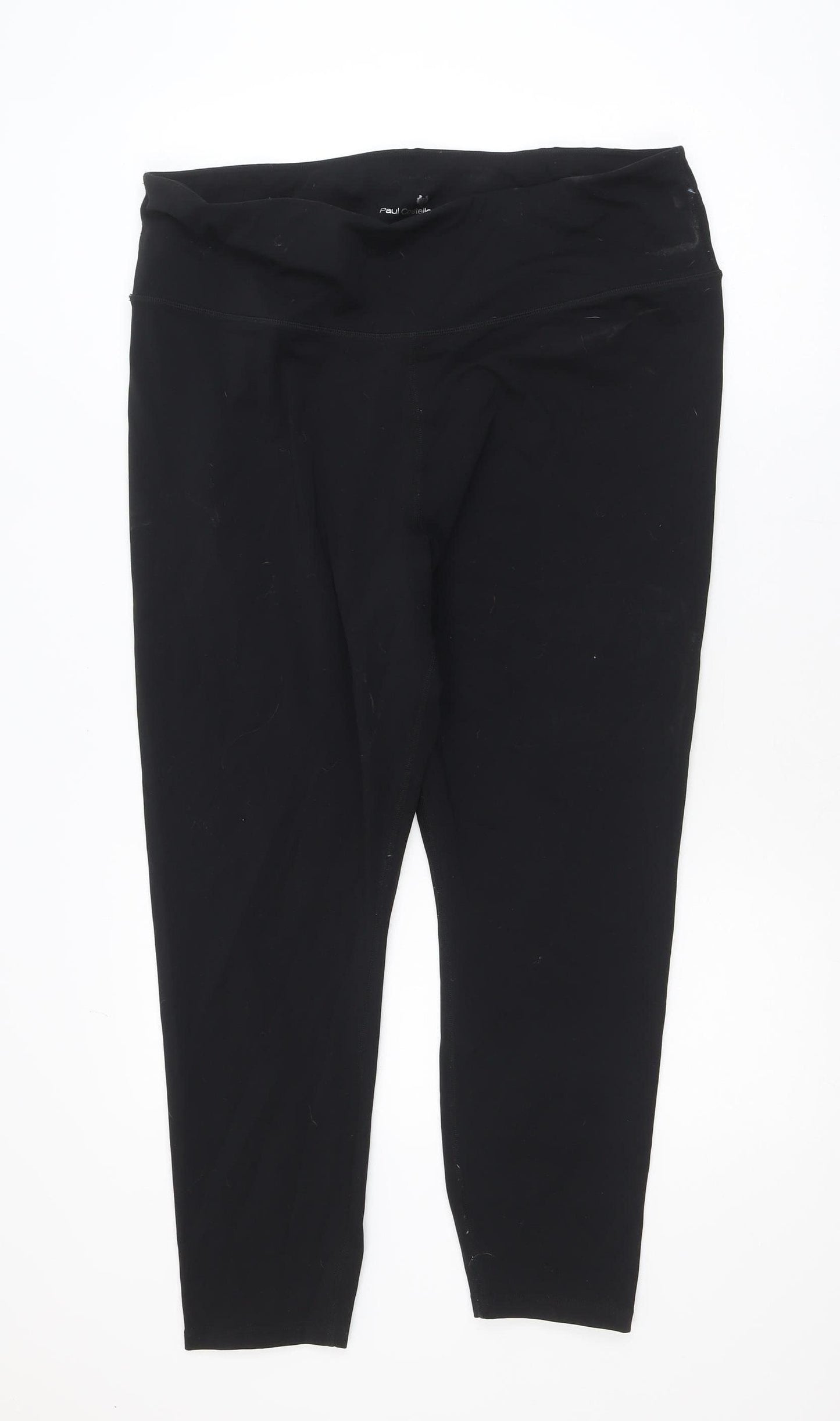Paul Costelloe Living Women's Black XL Stretch Ankle Leggings