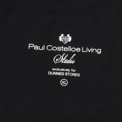 Paul Costelloe Living Women's Black XL Stretch Ankle Leggings