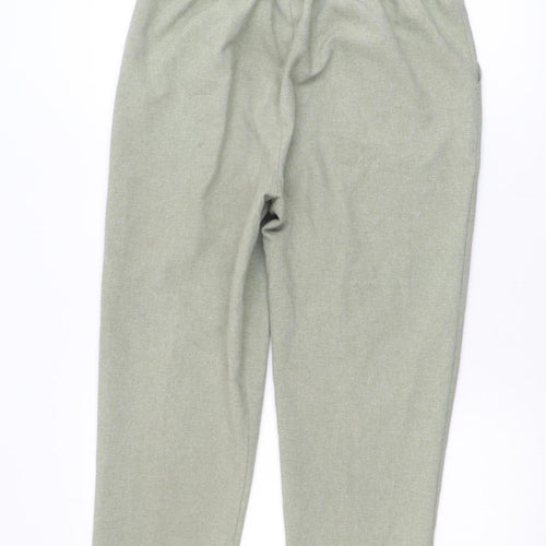 Classics Women’s Green Pleated Straight Trousers Size 14