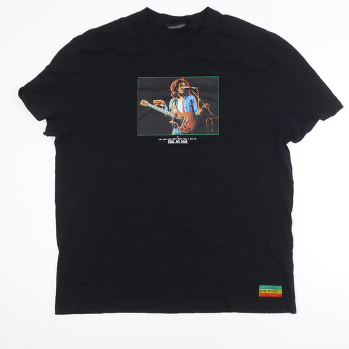 Zion Rootswear Men's Black Bob Marley 2XL Band Tour T-Shirt