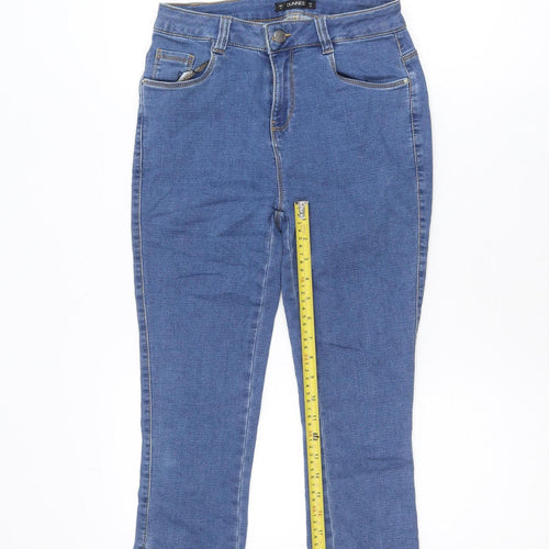 Dunnes Women's Blue Skinny Stretch Jeans Size 8