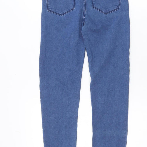 Denim Co Women's Blue Skinny Stretch Jeans Size 8