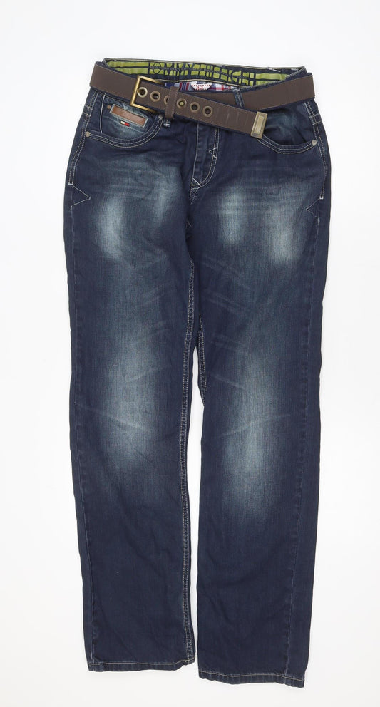 Tommy Hilfiger Men's Blue Straight Denim Jeans Size 33x32