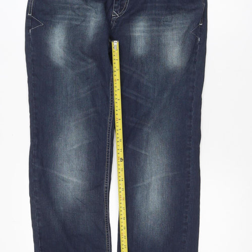 Tommy Hilfiger Men's Blue Straight Denim Jeans Size 33x32