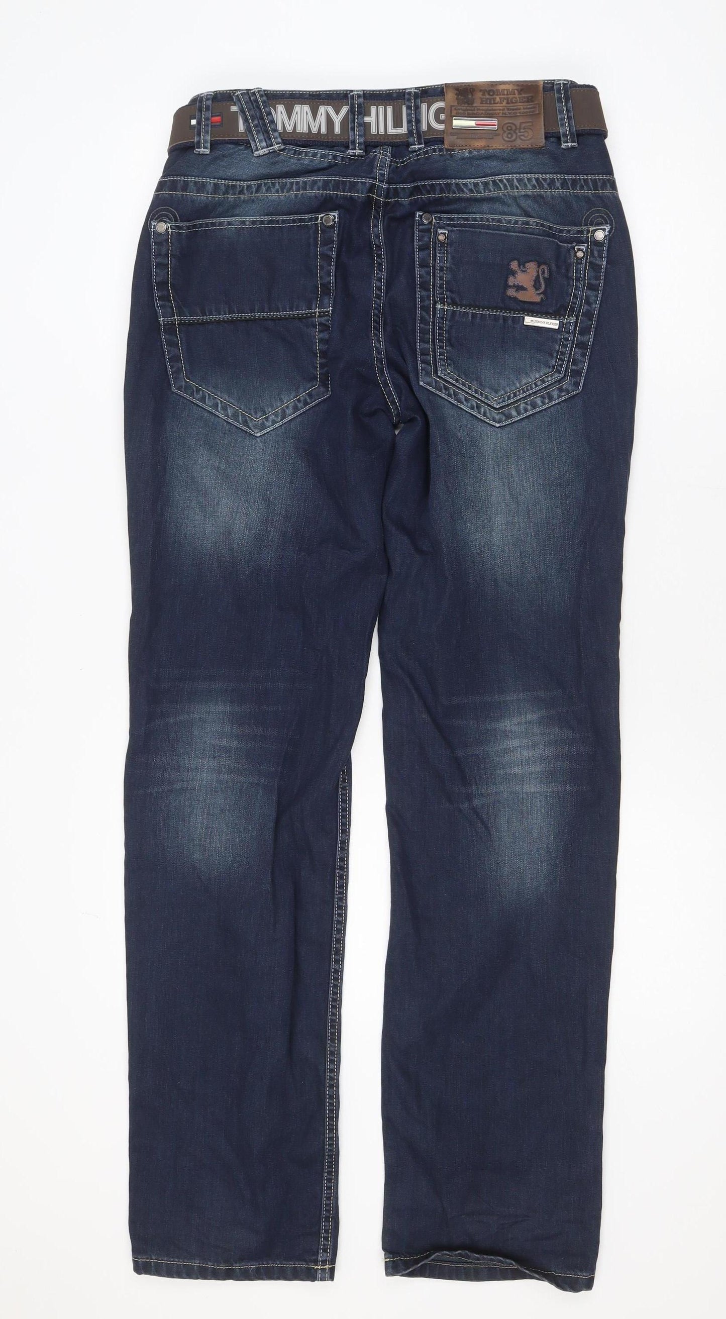 Tommy Hilfiger Men's Blue Straight Denim Jeans Size 33x32