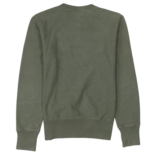 Champion Men's Green Reverse Weave Sweatshirt Medium Crew Neck