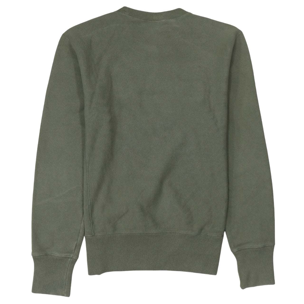 Champion Men's Green Reverse Weave Sweatshirt Medium Crew Neck
