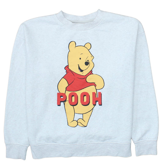Primark Women Grey Winnie the Pooh Crew Neck Sweatshirt XS
