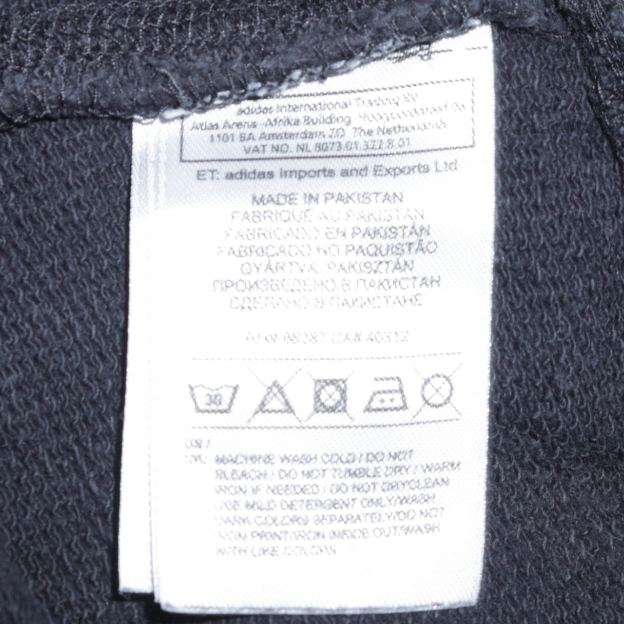 Adidas Originals Mens Black M Pullover Sweatshirt Crew Neck Logo