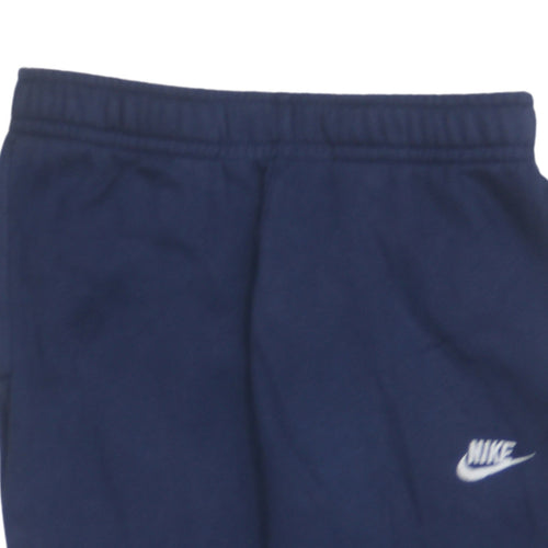 Nike Men's Blue Fleece Jogger Sweatpants Size S Regular Fit
