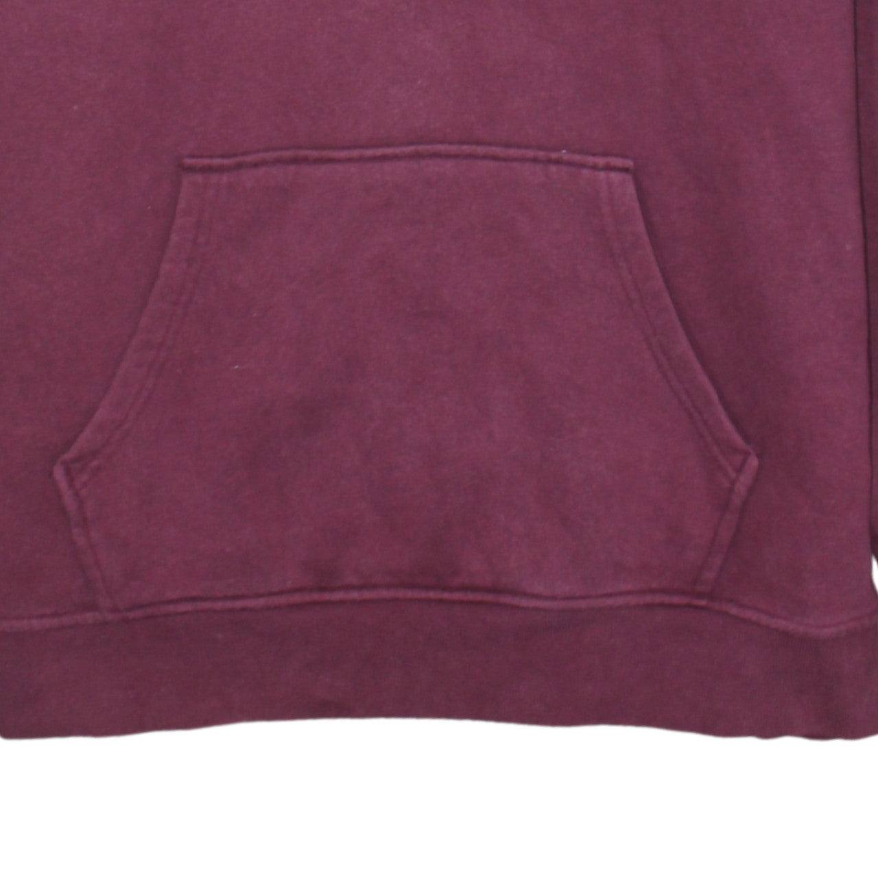 Adidas Women Burgundy Pullover Hoodie Size 16 Relaxed Fit