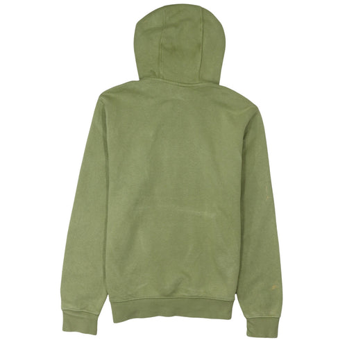Nike Men’s Green Pullover Hoodie Size S Logo Fleece Sweatshirt