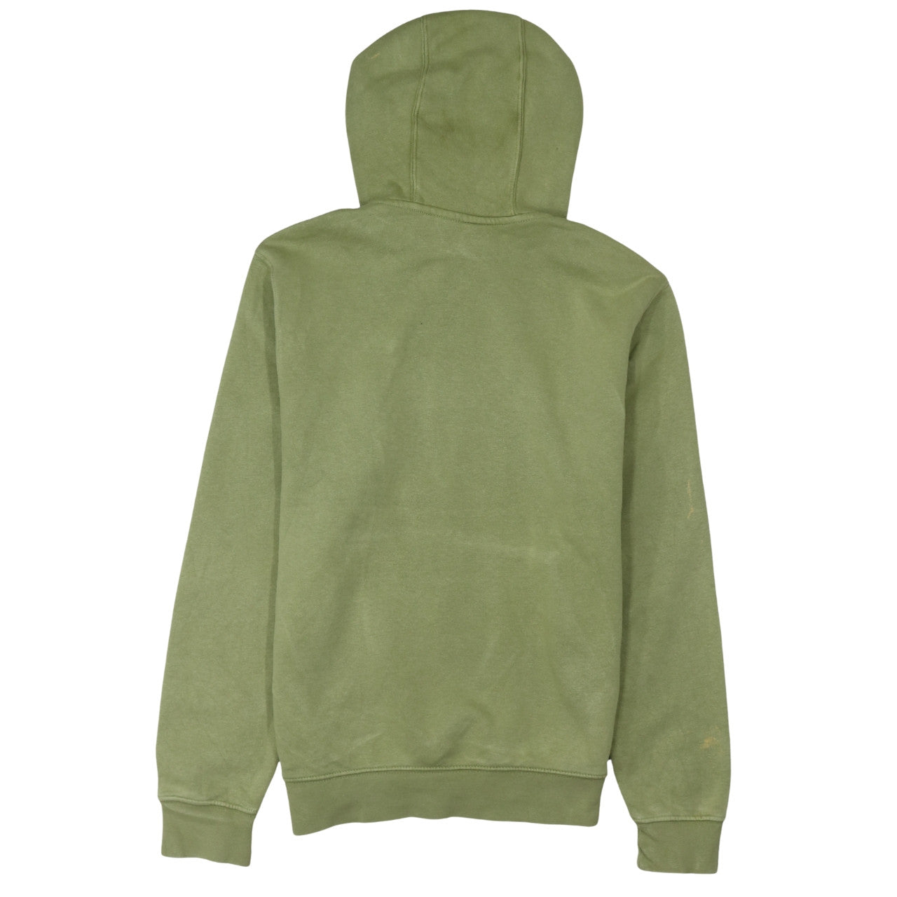 Nike Men’s Green Pullover Hoodie Size S Logo Fleece Sweatshirt