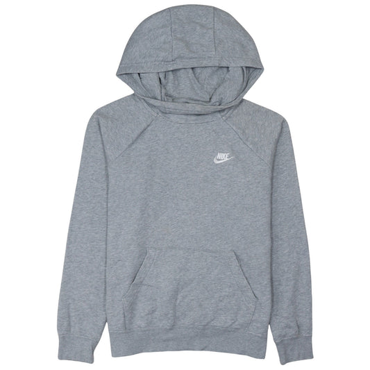 Nike Men's Grey Pullover Hoodie Small Regular Fit Sportswear