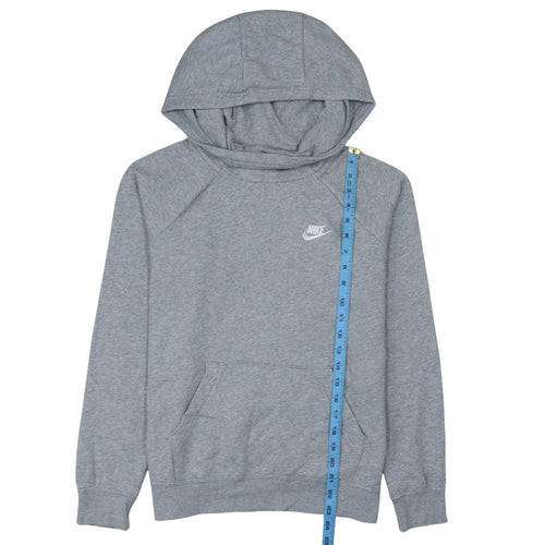 Nike Men's Grey Pullover Hoodie Small Regular Fit Sportswear