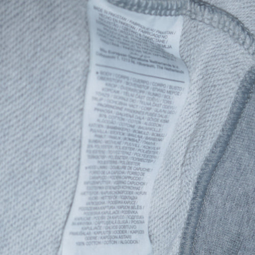 Nike Men's Grey Pullover Hoodie Small Regular Fit Sportswear